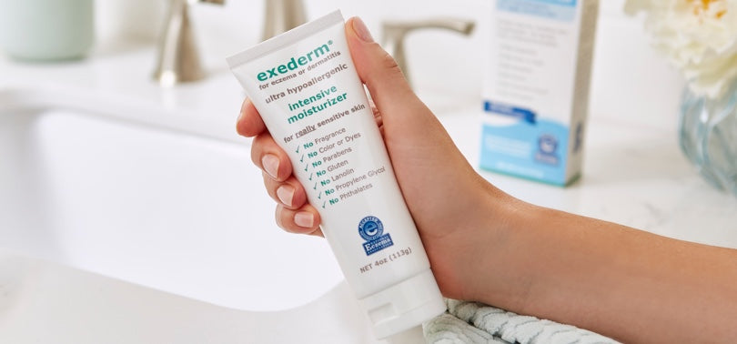 Eczema Cream Moisturizer application image