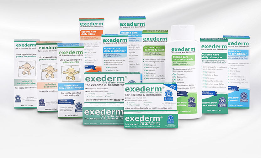 Excuderm Products for eczema and dermatitis – exederm