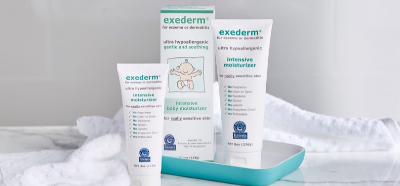 Baby Eczema Cream application image