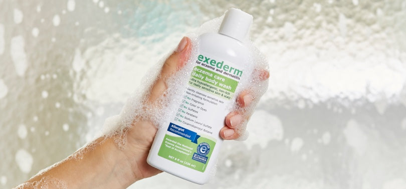 Eczema Body Wash application image